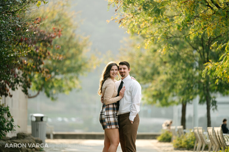 01 Point State Park Downtown Engagement(pp w768 h511) - Maggie + Jared | Point State Park Engagement Photos