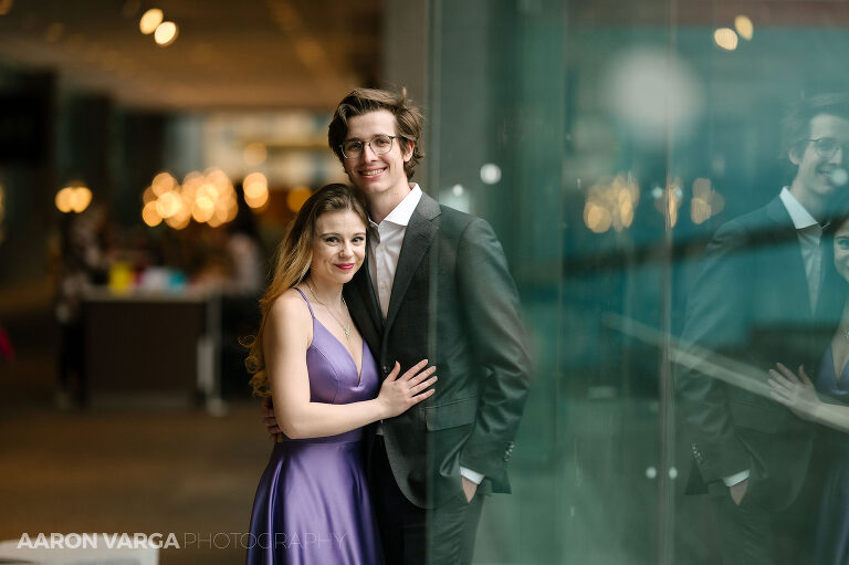 01 Carnegie Museum Engagement (pp w768 h511) - Carly + Paul | Carnegie Museum and Phipps Conservatory Engagement Photos