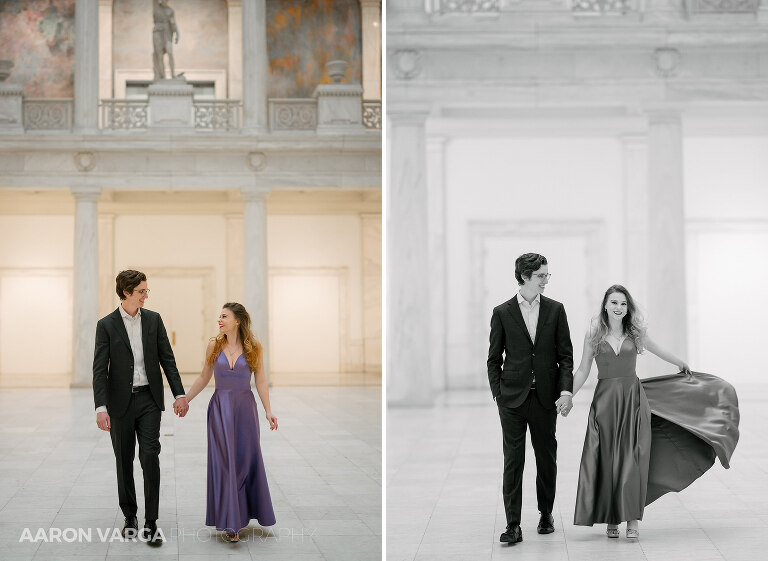 03 Carnegie Museum Engagement (pp w768 h561) - Carly + Paul | Carnegie Museum and Phipps Conservatory Engagement Photos