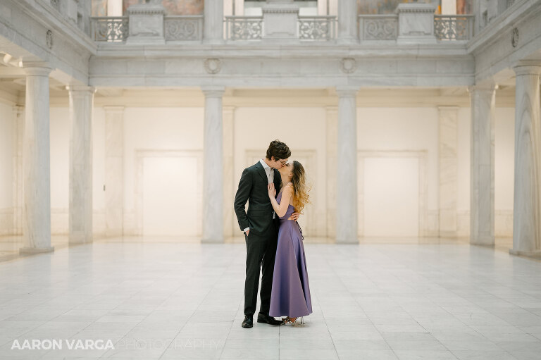 04 Carnegie Museum Engagement (pp w768 h511) - Carly + Paul | Carnegie Museum and Phipps Conservatory Engagement Photos