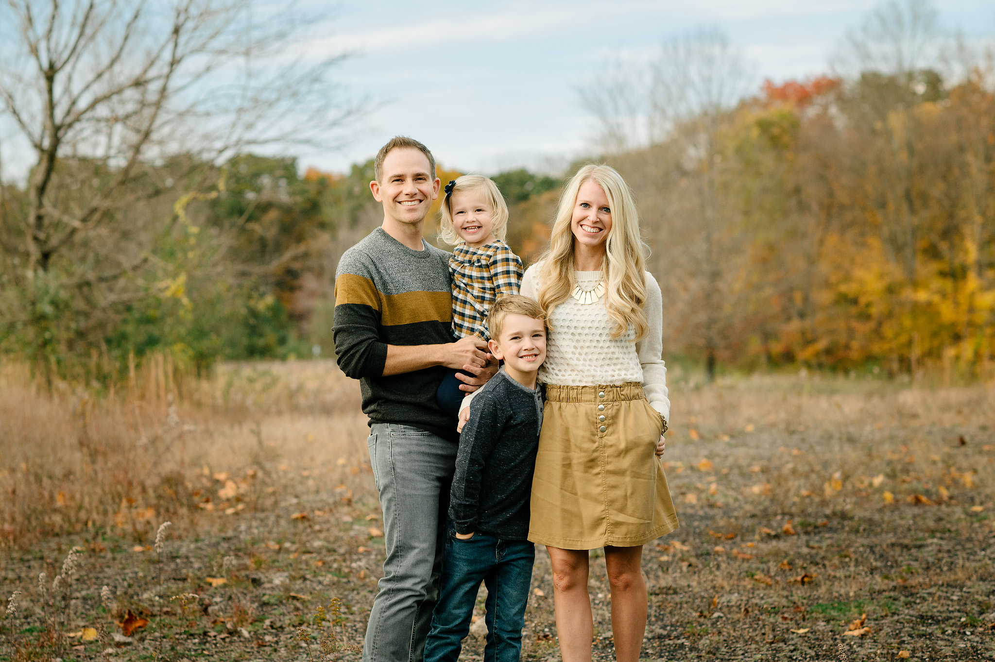 Aaron Varga with his family